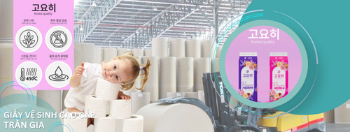 Giấy vệ sinh cao cấp Trần Gia