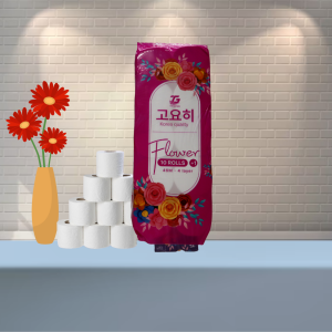 Giấy vệ sinh 10 cuộn 2 Giấy vệ sinh cao cấp Trần Gia loại 10 cuộn