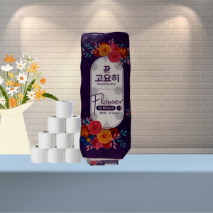 Giấy vệ sinh 10 cuộn 3 Giấy vệ sinh cao cấp Trần Gia loại 10 cuộn