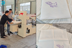 Máy dập nổi và in giấy ăn tự động toàn bộ