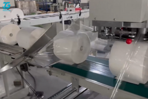 Máy đóng gói cuộn giấy tự động